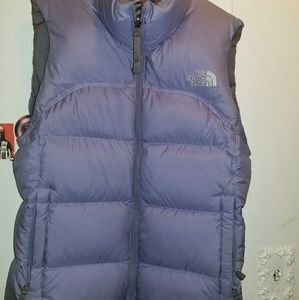 THE NORTH FACE light purple vest..LIKE NEW!